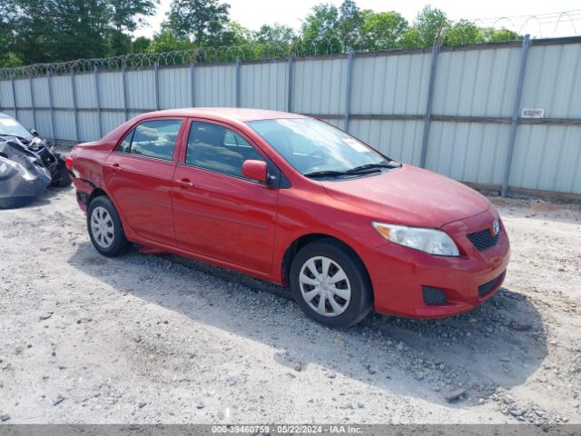 TOYOTA COROLLA 2010 jtdbu4ee3a9116153