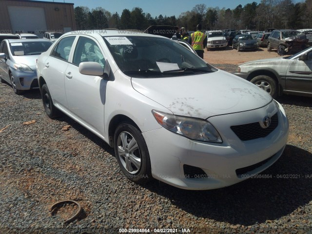 TOYOTA COROLLA 2010 jtdbu4ee3a9119392