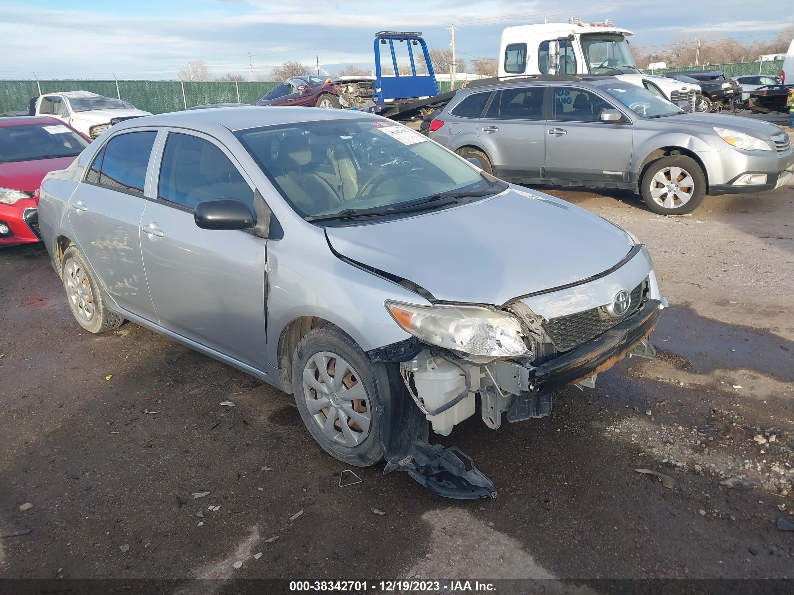 TOYOTA COROLLA 2010 jtdbu4ee3aj057569