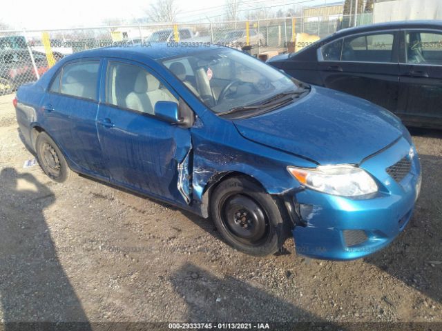 TOYOTA COROLLA 2010 jtdbu4ee3aj073304