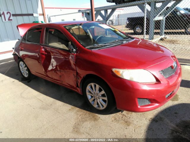 TOYOTA COROLLA 2010 jtdbu4ee4a9108630