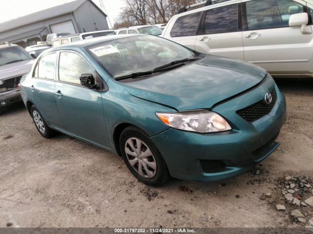 TOYOTA COROLLA 2010 jtdbu4ee4a9115528