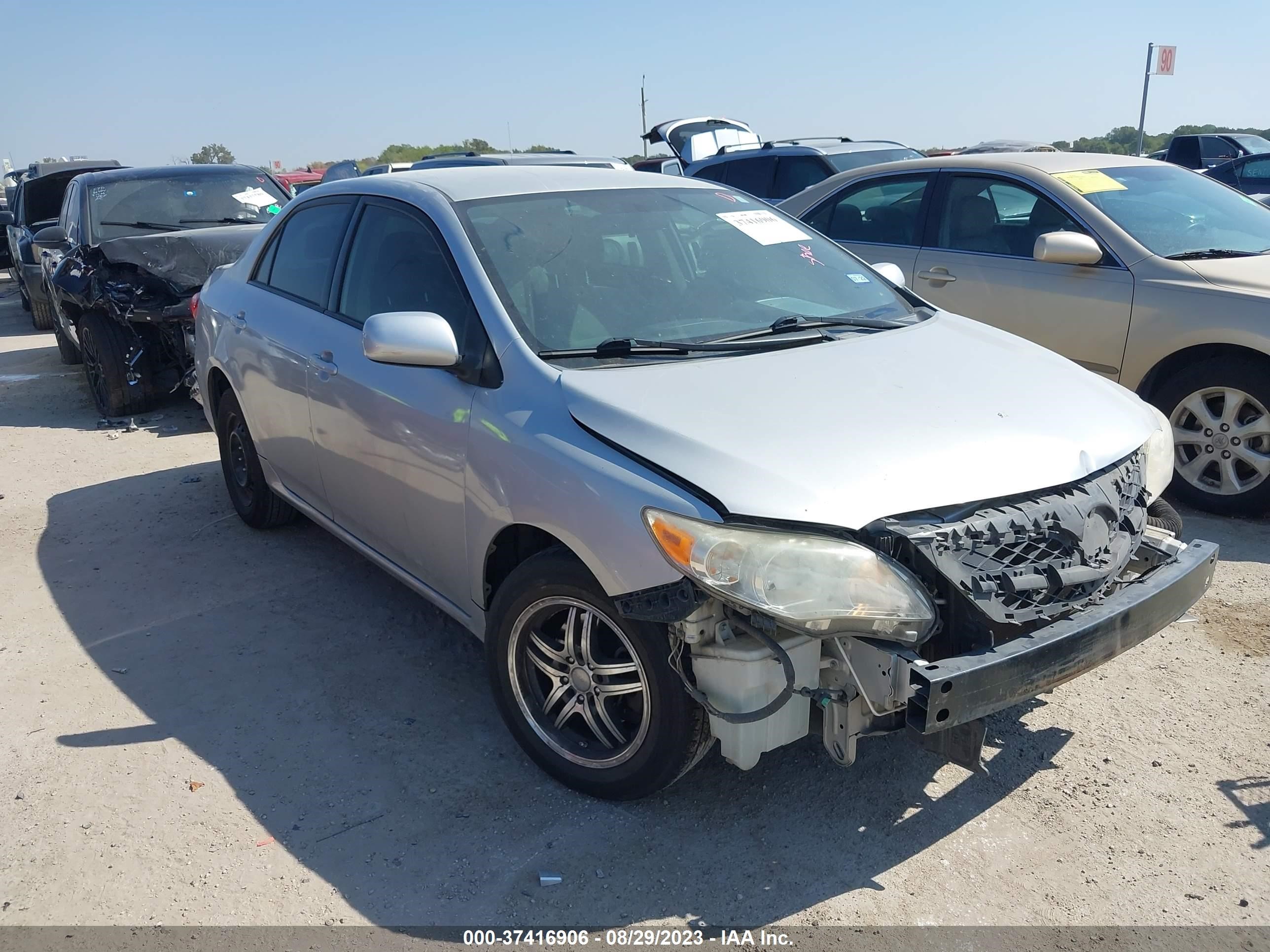 TOYOTA COROLLA 2011 jtdbu4ee5b9158373