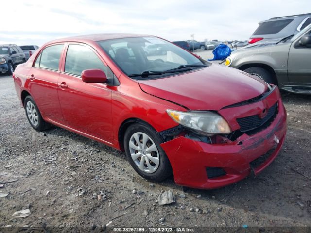 TOYOTA COROLLA 2010 jtdbu4ee6a9104076