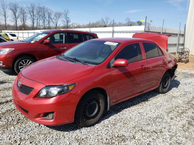 TOYOTA COROLLA BA 2010 jtdbu4ee6aj075628