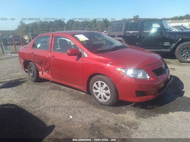 TOYOTA COROLLA 2010 jtdbu4ee7a9102577