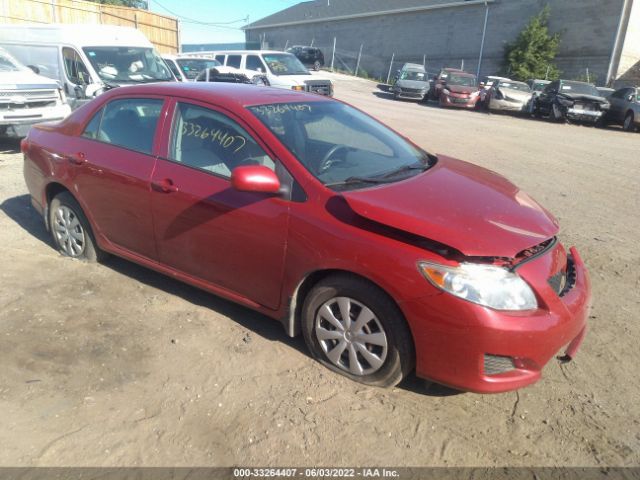 TOYOTA COROLLA 2010 jtdbu4ee8a9117069