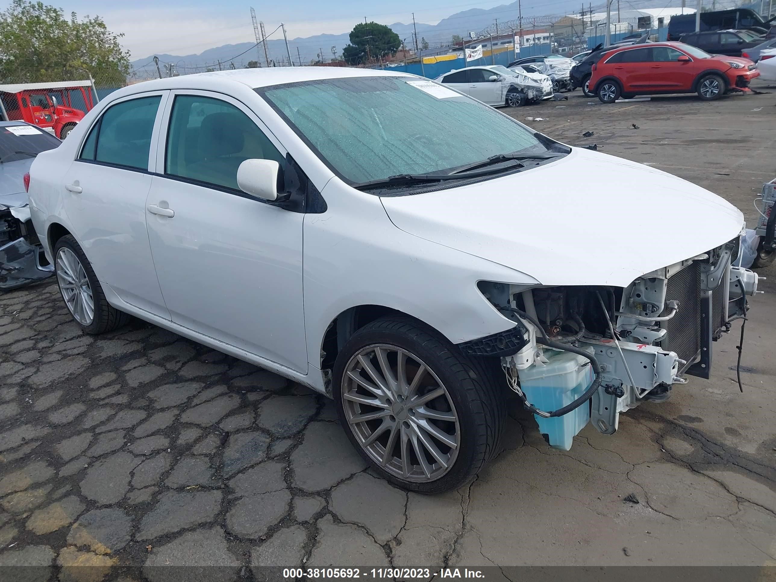 TOYOTA COROLLA 2010 jtdbu4ee8aj059382