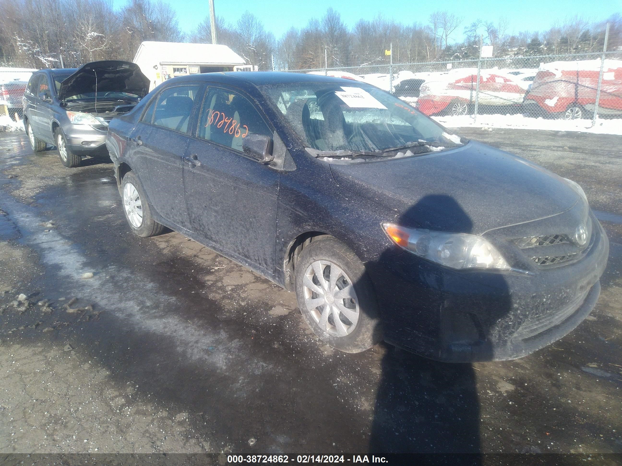 TOYOTA COROLLA 2011 jtdbu4ee8b9150462