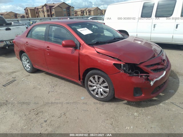 TOYOTA COROLLA 2012 jtdbu4ee8c9170485