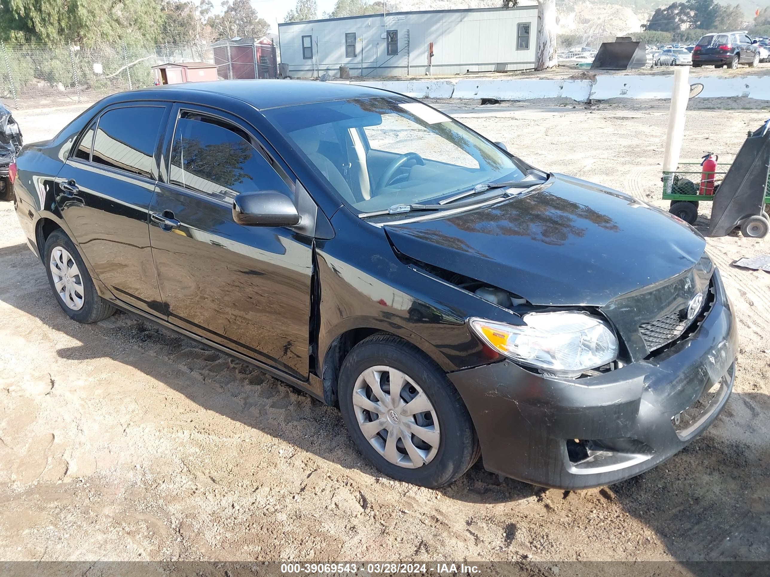 TOYOTA COROLLA 2010 jtdbu4ee9a9122670