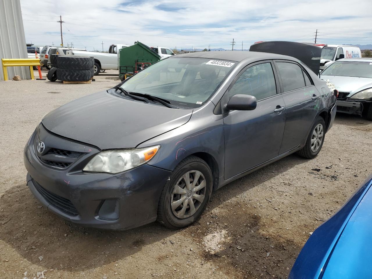 TOYOTA COROLLA 2011 jtdbu4ee9b9130138