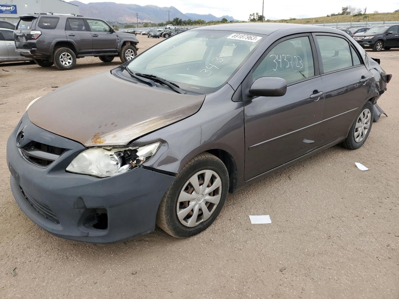 TOYOTA COROLLA 2011 jtdbu4ee9bj107201