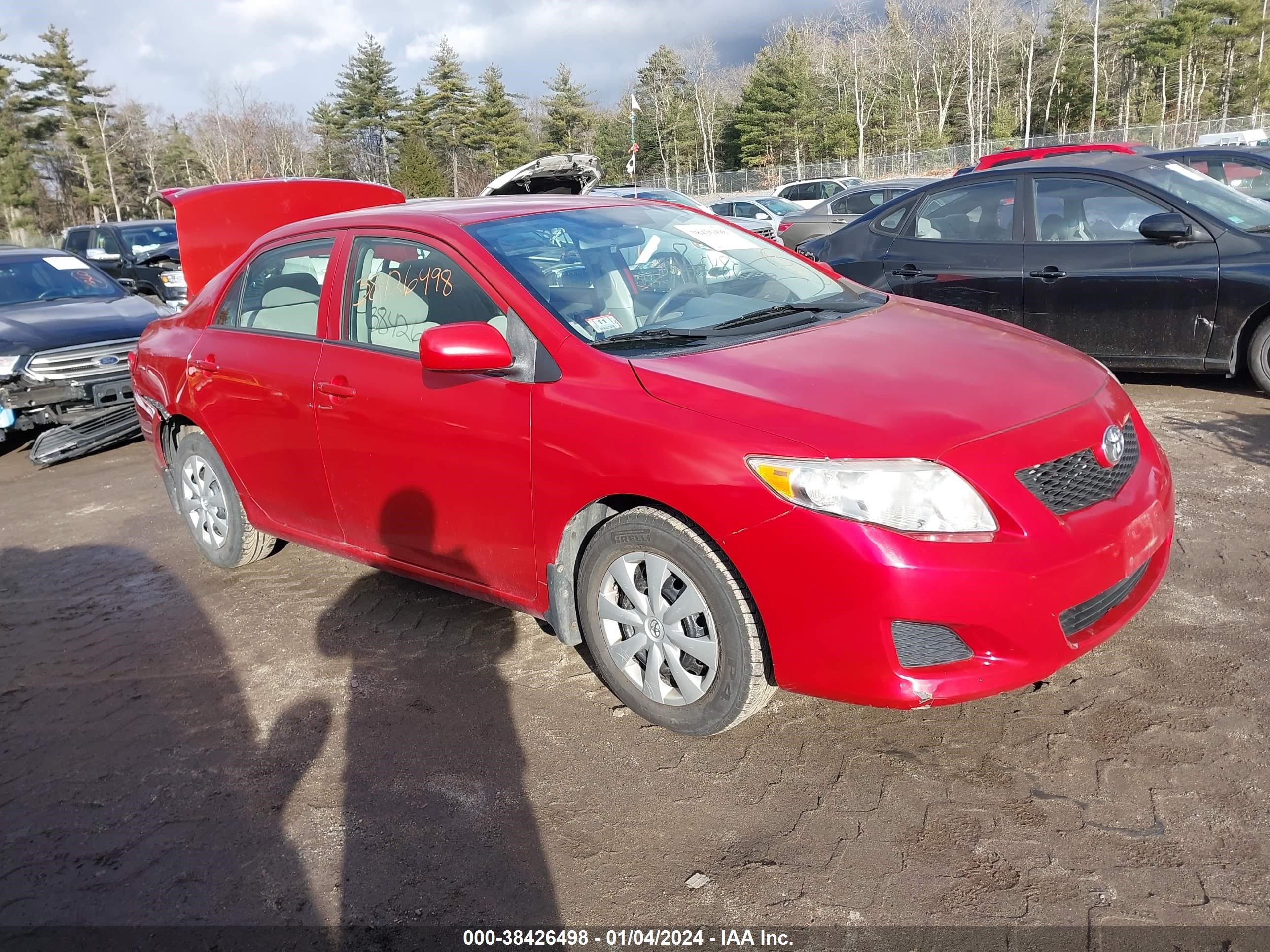 TOYOTA COROLLA 2010 jtdbu4eexa9117817