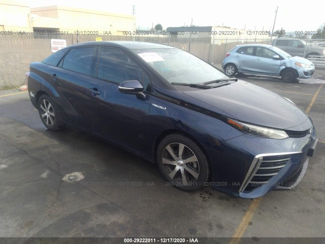 TOYOTA MIRAI 2016 jtdbvrbd0ga000681