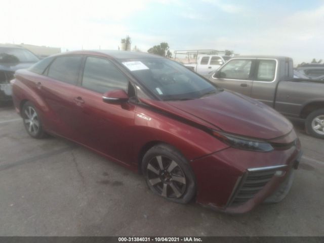 TOYOTA MIRAI 2017 jtdbvrbd0ha001878