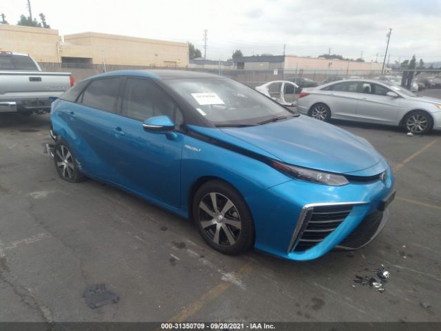 TOYOTA MIRAI 2017 jtdbvrbd0ha003372