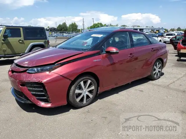 TOYOTA MIRAI 2019 jtdbvrbd0ka005680