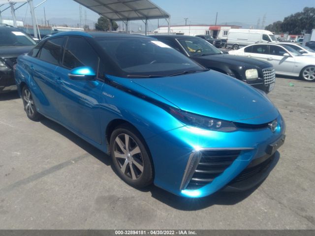 TOYOTA MIRAI 2017 jtdbvrbd1ha001369