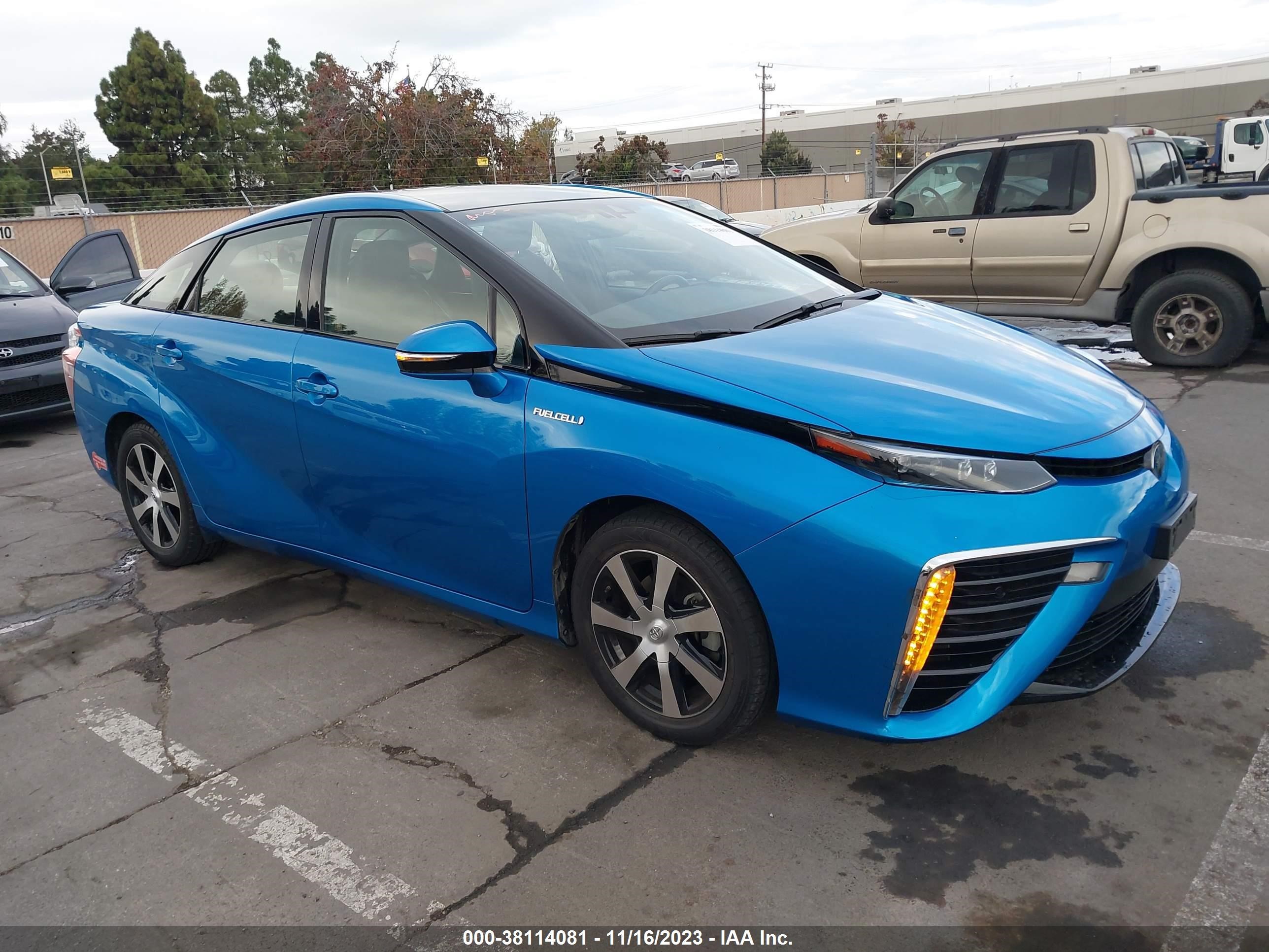 TOYOTA MIRAI 2017 jtdbvrbd9ha003032