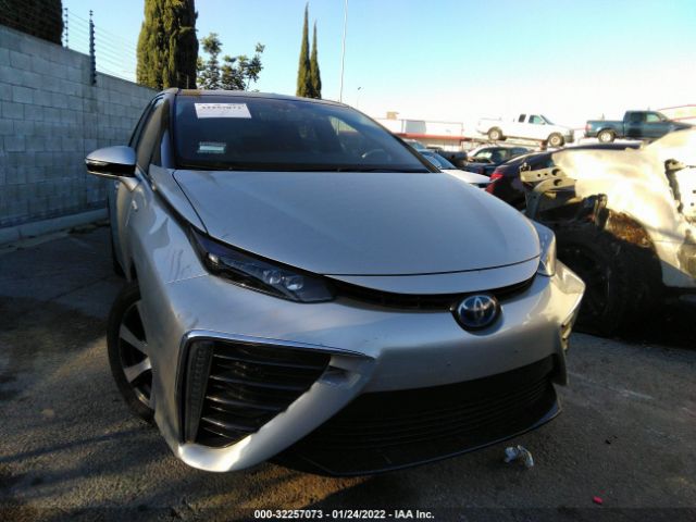 TOYOTA MIRAI 2017 jtdbvrbdxha001600