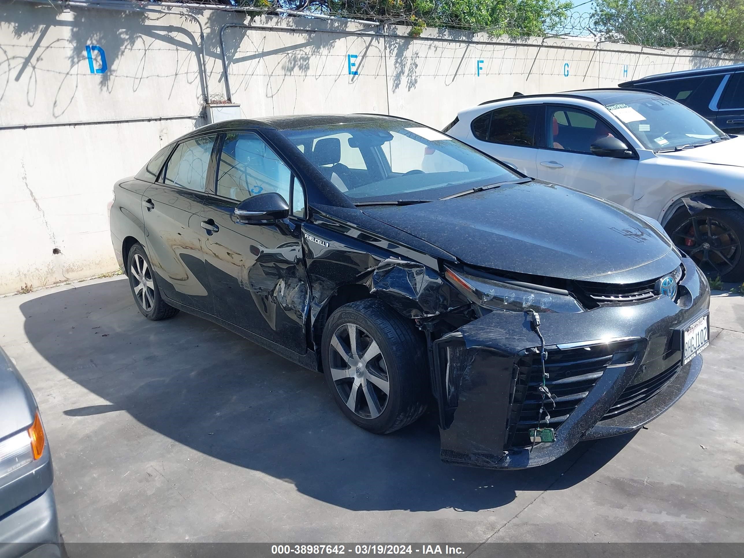 TOYOTA MIRAI 2019 jtdbvrbdxka005606