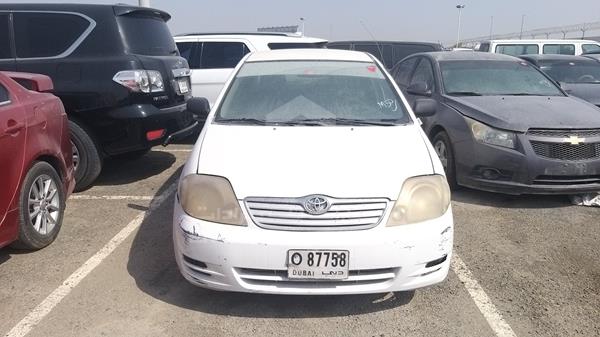 TOYOTA COROLLA 2001 jtdbw23e410005620