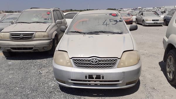 TOYOTA COROLLA 2002 jtdbw23e420025593