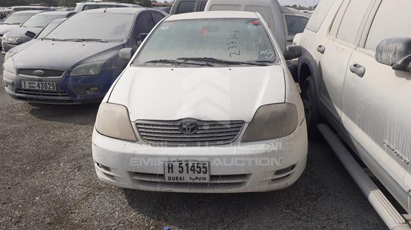 TOYOTA COROLLA 2004 jtdbw23e543039780