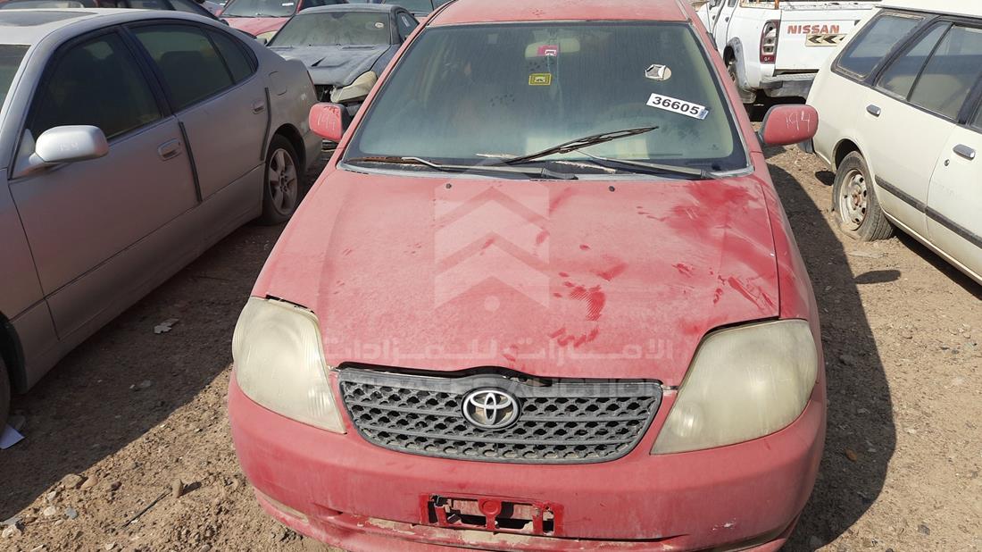 TOYOTA COROLLA 2001 jtdbw23e610009569