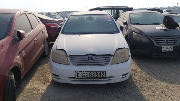 TOYOTA COROLLA 2003 jtdbw23e633020766