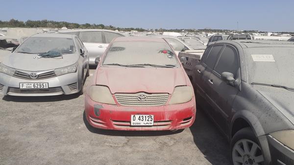 TOYOTA COROLLA 2004 jtdbw23e643030604