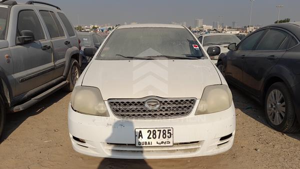 TOYOTA COROLLA 2001 jtdbw23e710005675