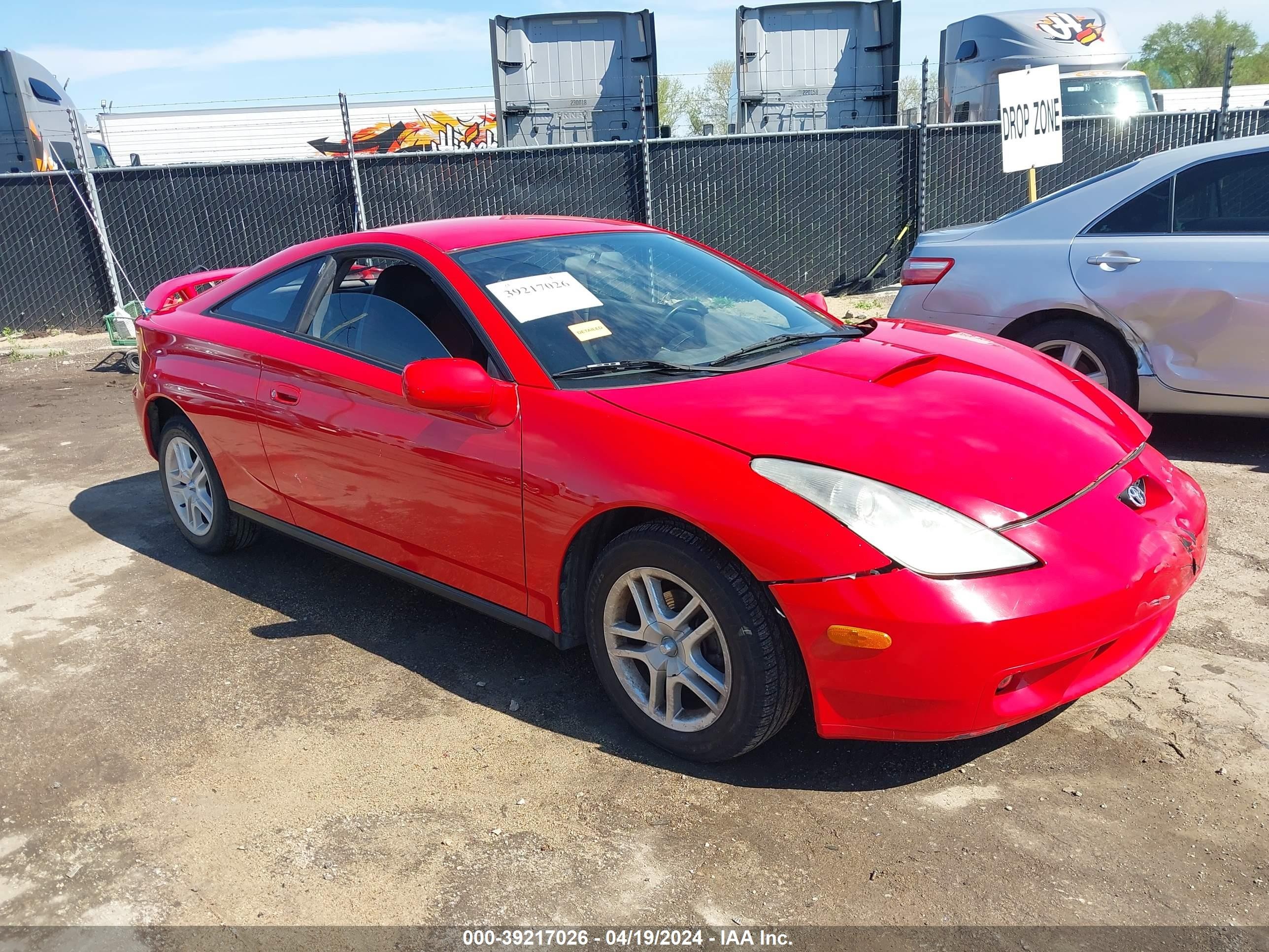 TOYOTA CELICA 2000 jtddr32t2y0025736