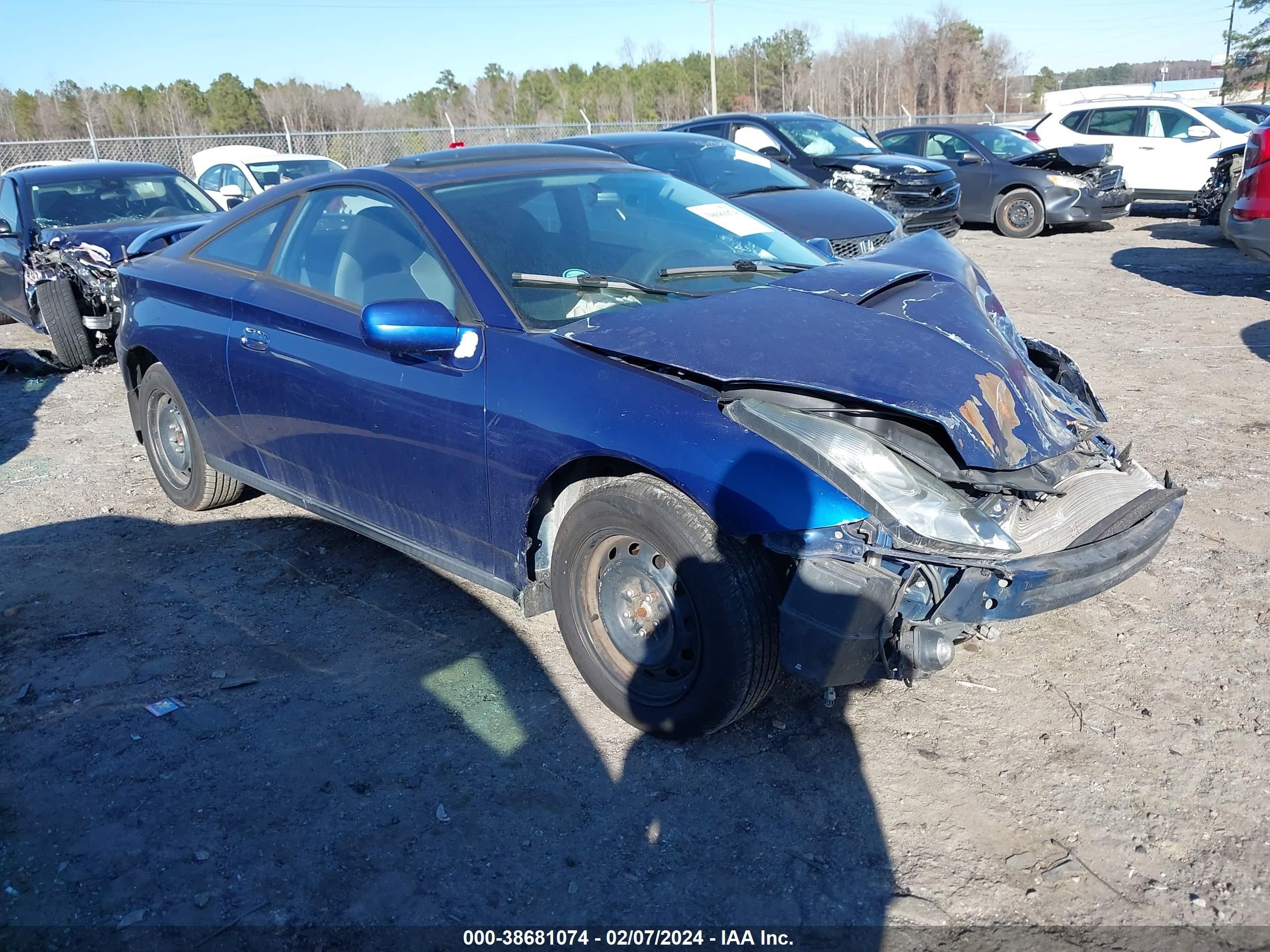 TOYOTA CELICA 2004 jtddr32tx40168394