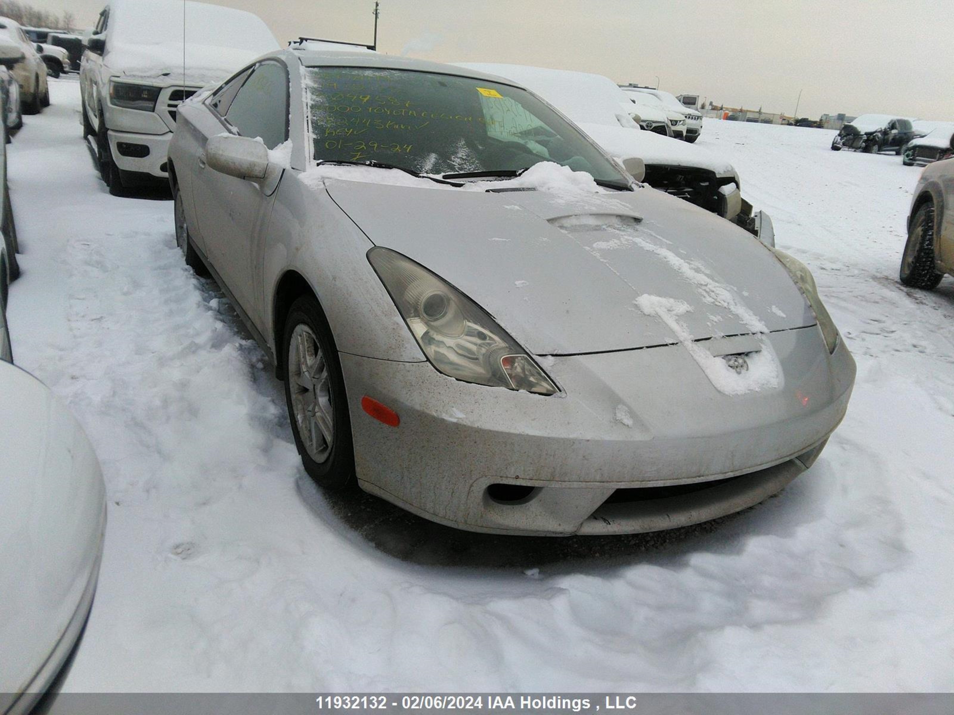 TOYOTA CELICA 2000 jtddr32txy0049587