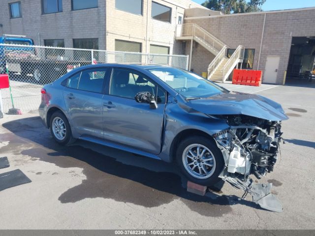 TOYOTA COROLLA HYBRID 2021 jtdeamde1mj024162