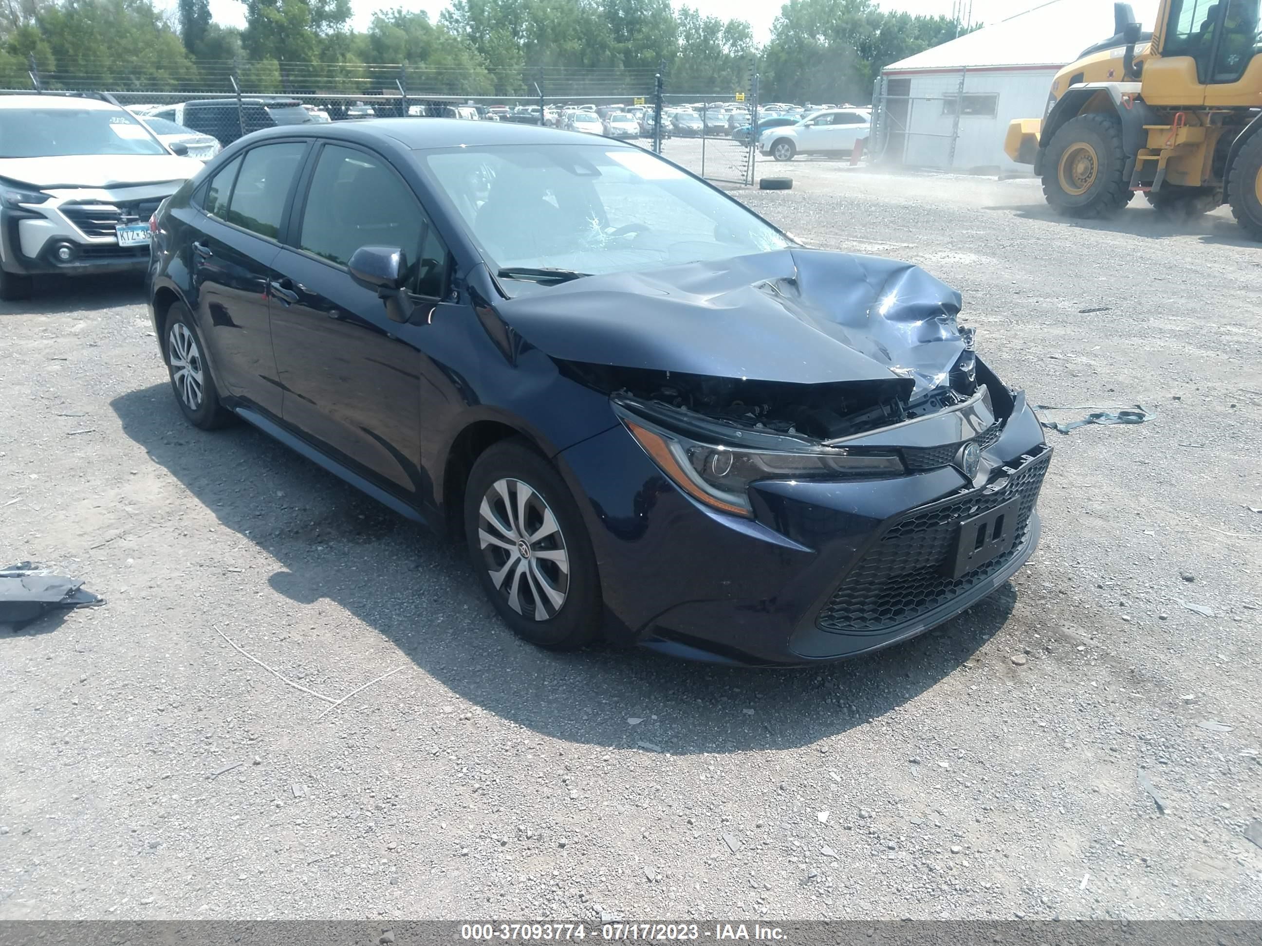 TOYOTA COROLLA 2022 jtdeamde3nj044883