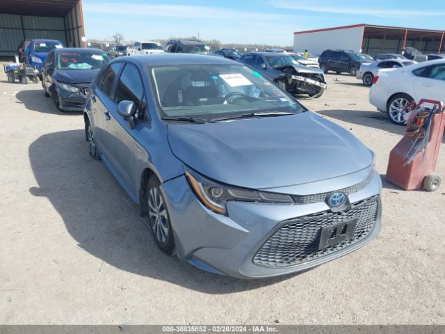 TOYOTA COROLLA 2021 jtdeamde4mj004472