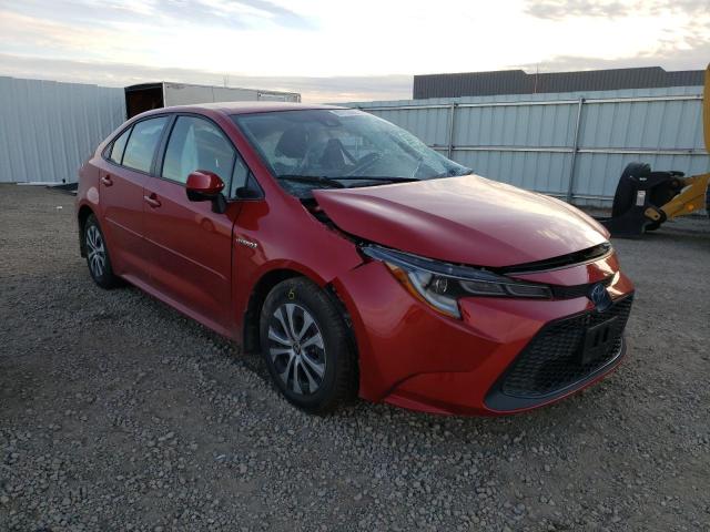 TOYOTA COROLLA LE 2021 jtdeamde7mj025803