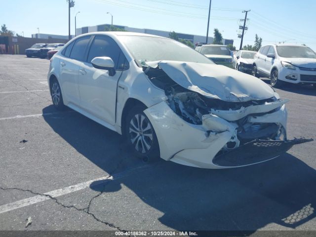 TOYOTA COROLLA LE 2020 jtdebrbe5lj000295