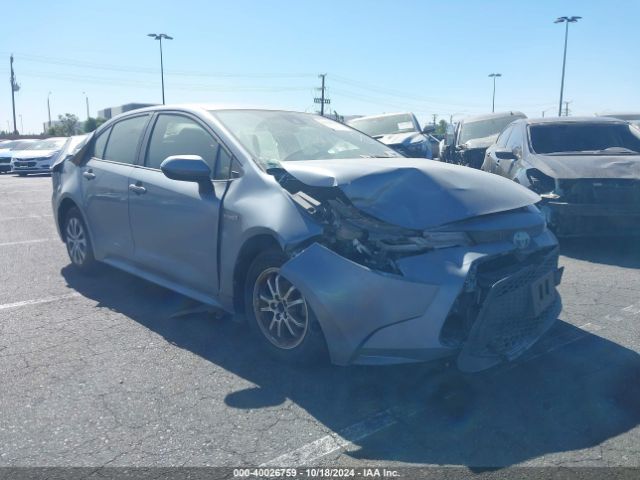 TOYOTA COROLLA LE 2020 jtdebrbe7lj002291