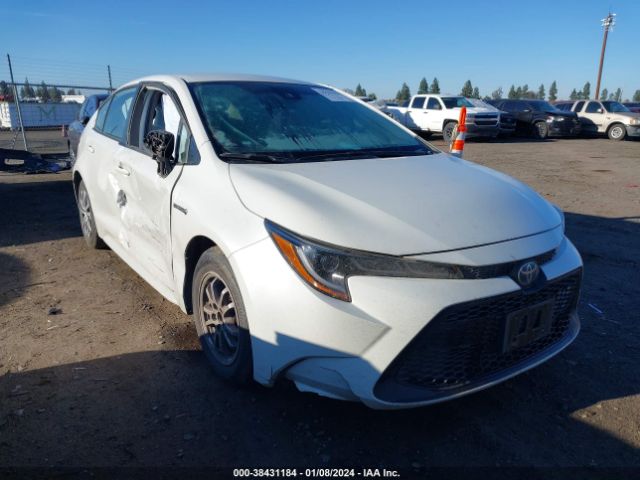 TOYOTA COROLLA 2020 jtdebrbe9lj011784