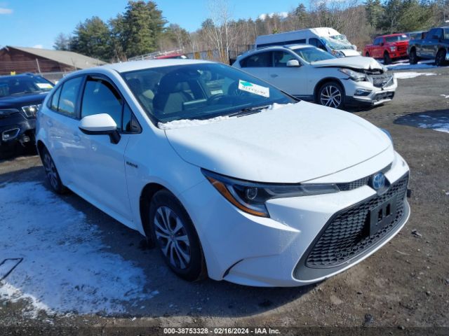 TOYOTA COROLLA 2020 jtdebrbe9lj027726