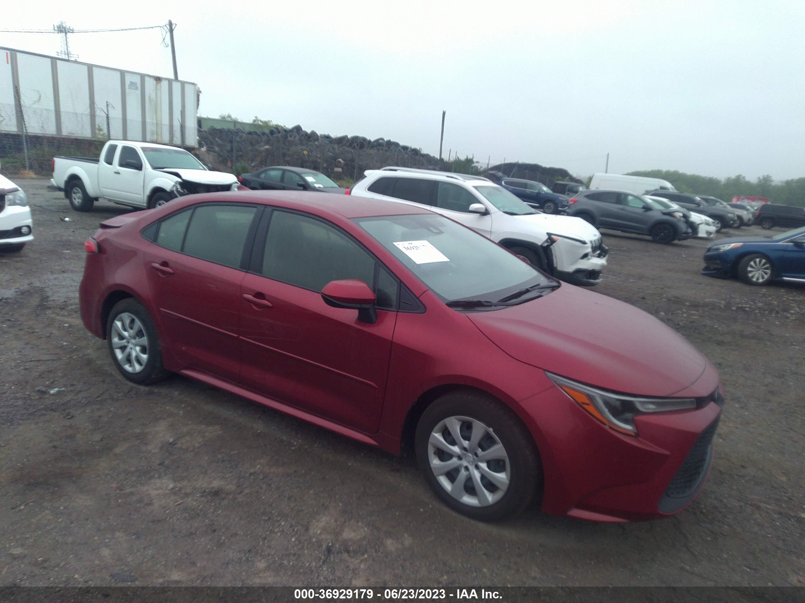 TOYOTA COROLLA 2022 jtdepmae0nj219254