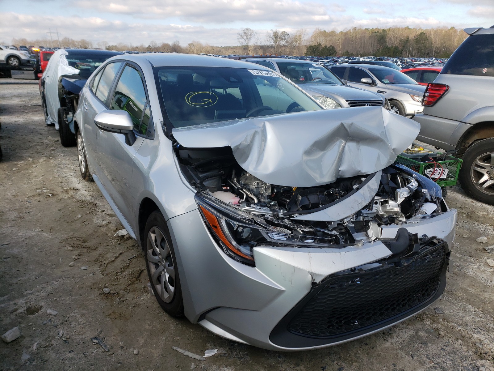 TOYOTA COROLLA LE 2021 jtdepmae3mj120815