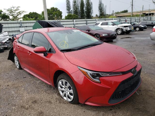 TOYOTA COROLLA LE 2021 jtdepmae3mj121611