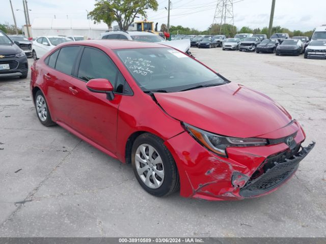 TOYOTA COROLLA 2021 jtdepmae3mj144337