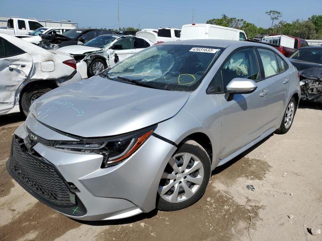 TOYOTA COROLLA LE 2021 jtdepmae7mj125824