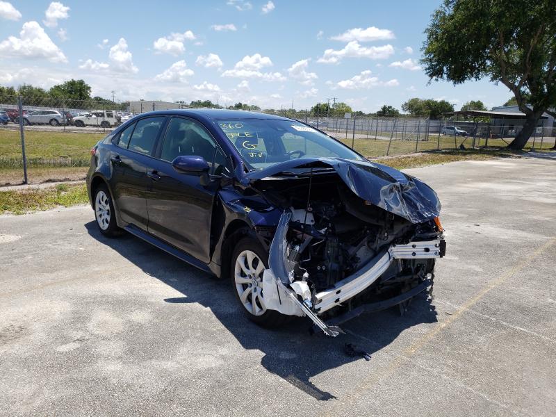 TOYOTA COROLLA LE 2021 jtdepmae7mj127542